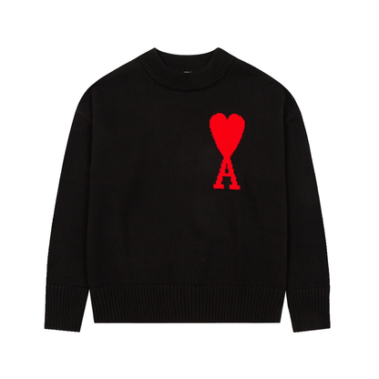 Ami Black Sweater