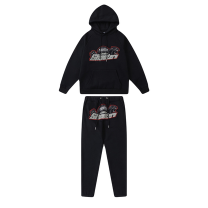 London Shooters Black and Red Tracksuit