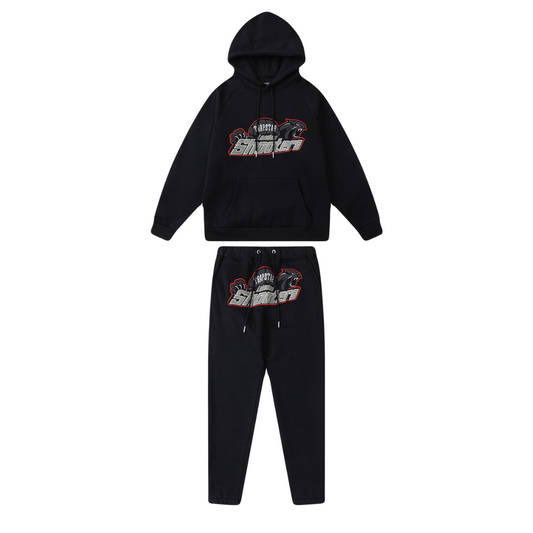 London Shooters Black and Red Tracksuit