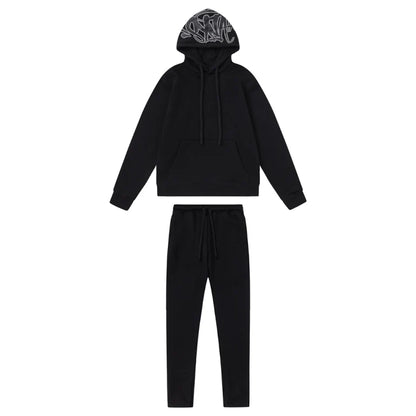 Syna World Logo Monochrome Black Tracksuit