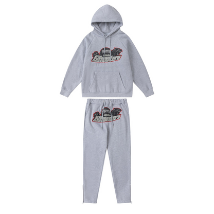 London Shooters Grey and Red Tracksuit