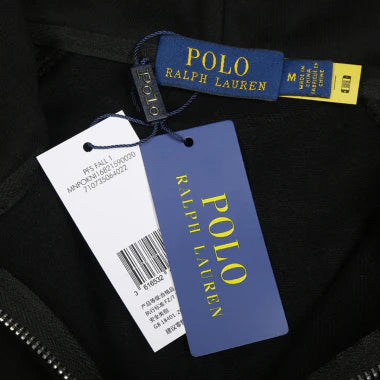 Polo Black Hoodie