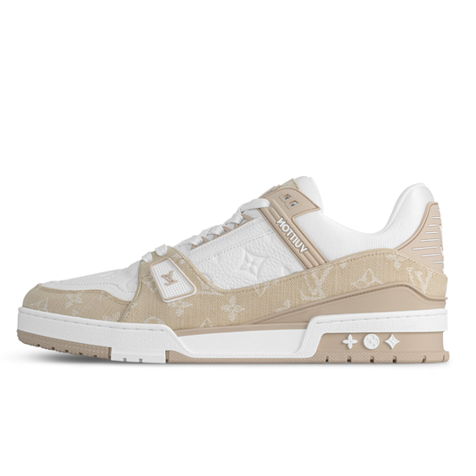 LV Monogram Beige Sneakers