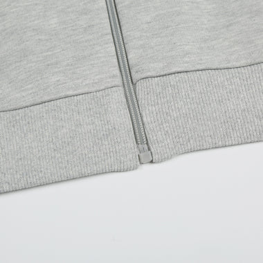 Grey Polo Hoodie