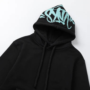 Syna Logo Black Blue Tracksuit