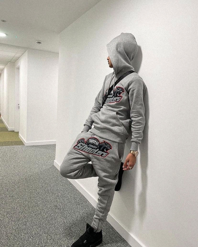 London Shooters Grey and Red Tracksuit